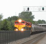 Eastbound Grain With KCS Power